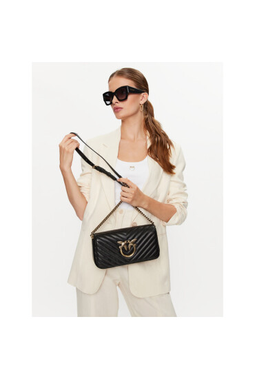 Pinko Дамска чанта Love Click Baguette Mini PE 23 PLTT 100068 A0GK Black Z99Q - Mera.bg