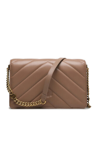 Pinko Дамска чанта Love Click Classic. AI 23-24 PLTT 100063 A136 Beige D01Q - Mera.bg