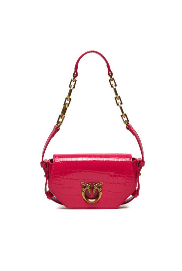 PINKO Дамска чанта Love Click Exagon Baby AI 23-24 PLTT 100070 A17O Розов - Mera.bg