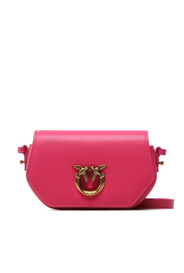 Pinko Дамска чанта Love Click Exagon Baby PE 23 PLTT 100070 A0F1 Розов - Mera.bg