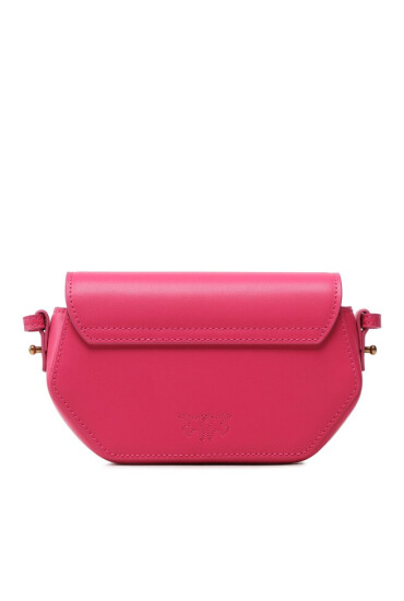 Pinko Дамска чанта Love Click Exagon Baby PE 23 PLTT 100070 A0F1 Розов - Mera.bg