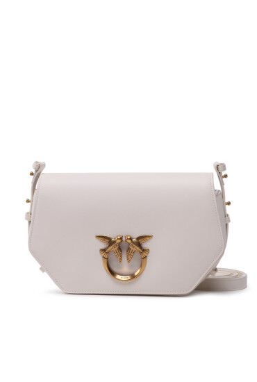 PINKO Дамска чанта Love Click Exagon Classic PE 23 PLTT 100073 A0F1 Бял - Mera.bg