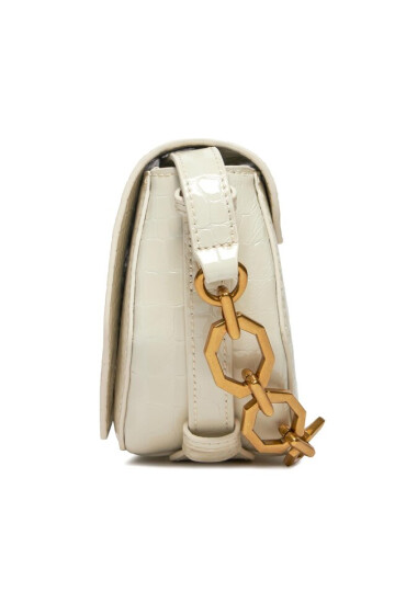 Pinko Дамска чанта Love Click Exagon Mini AI 23-24 PLTT 100075 A17O Bianco Seta Z140 - Mera.bg