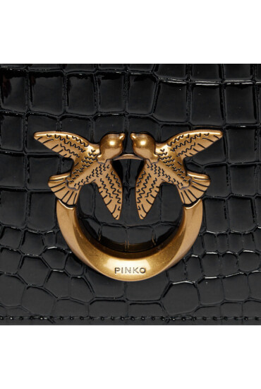 Pinko Дамска чанта Love Click Exagon Mini Al 23-24 PLTT 100075 A17O Black Z99Q - Mera.bg