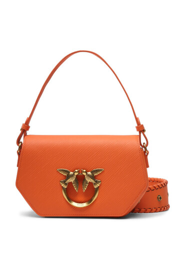 Pinko Дамска чанта Love Click Exagon Mini . PE 23 PLTT 100075 A0MU Orange A71Q - Mera.bg