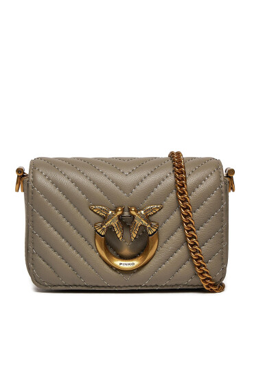 Pinko Дамска чанта Love Click Micro. AI 23-24 PCPL 100069 A0GK Beige I68Q - Mera.bg