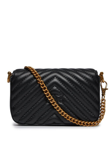 Pinko Дамска чанта Love Click Micro AI 23-24 PCPL 100069 A0GK Черен - Mera.bg
