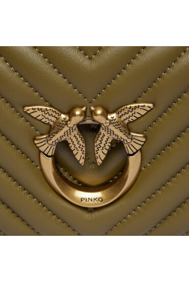 Pinko Дамска чанта Love Click Mini AI 23-24 PLTT 100067 A0GK Verde Abet V62Q - Mera.bg