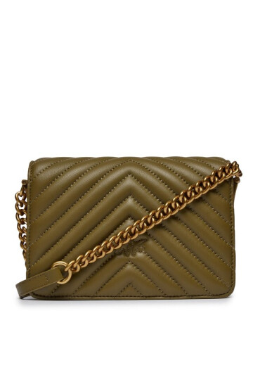 Pinko Дамска чанта Love Click Mini AI 23-24 PLTT 100067 A0GK Verde Abet V62Q - Mera.bg