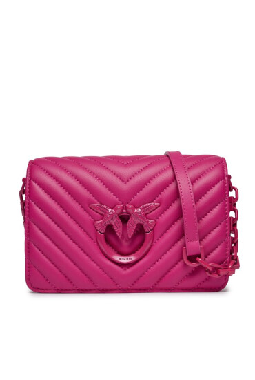 Pinko Дамска чанта Love Click Mini AI 23-24 PLTT 100067 A0VM Pink N17B - Mera.bg