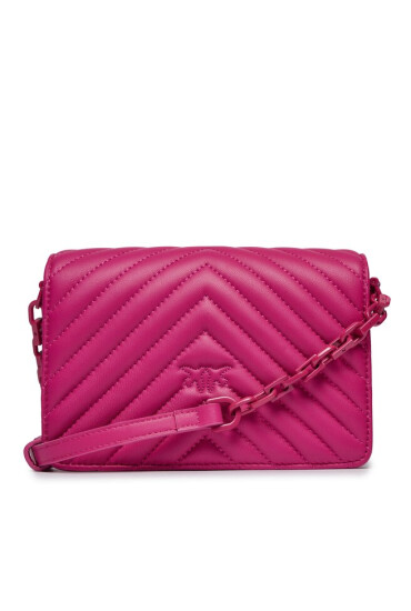 Pinko Дамска чанта Love Click Mini AI 23-24 PLTT 100067 A0VM Pink N17B - Mera.bg