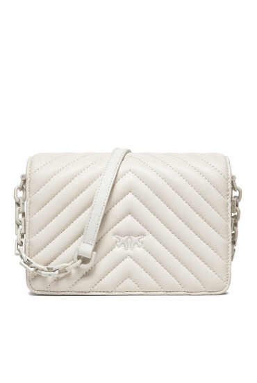 PINKO Дамска чанта Love Click Mini AI 23-24 PLTT 100067 A0VM Бял - Mera.bg