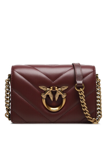 Pinko Дамска чанта Love Click Mini AI 23-24 PLTT 100067 A136 Ribes Inte WW5Q - Mera.bg