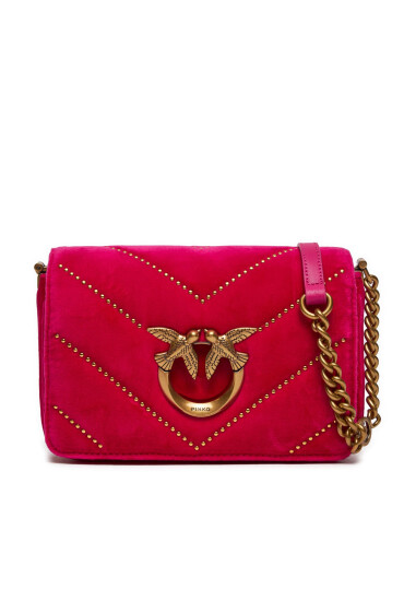 PINKO Дамска чанта Love Click Mini AI 23-24 PLTT 100067 A17G Розов - Mera.bg