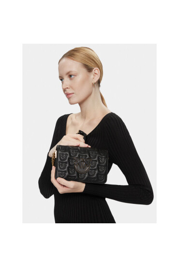 Pinko Дамска чанта Love Click Mini Al 23-24 PLTT 100067 A17D Black Z99Q - Mera.bg