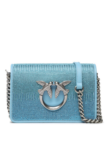 Pinko Дамска чанта Love Click Mini PE 23 PLTT 100067 A0FC Light Blue E420 - Mera.bg