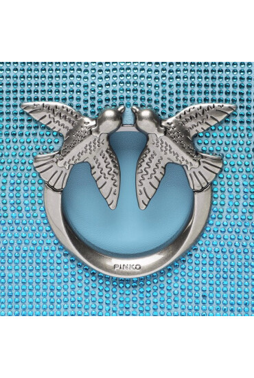 Pinko Дамска чанта Love Click Mini PE 23 PLTT 100067 A0FC Light Blue E420 - Mera.bg