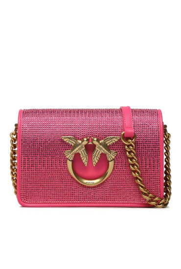 Pinko Дамска чанта Love Click Mini PE 23 PLTT 100067 A0FC Pink N17Q - Mera.bg