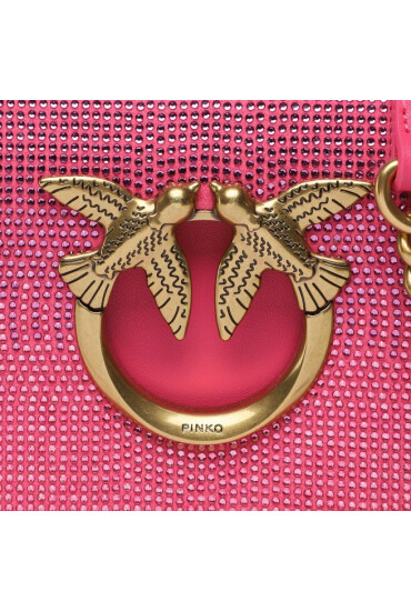 Pinko Дамска чанта Love Click Mini PE 23 PLTT 100067 A0FC Pink N17Q - Mera.bg