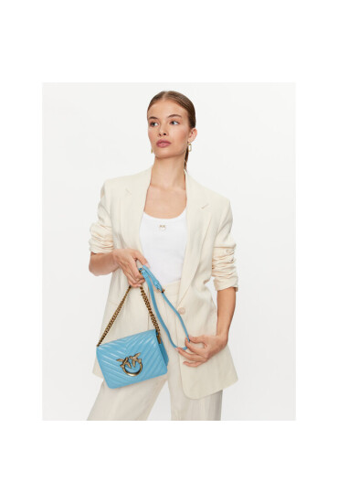 Pinko Дамска чанта Love Click Mini PE 23 PLTT 100067 A0GK Light Blue E42Q - Mera.bg