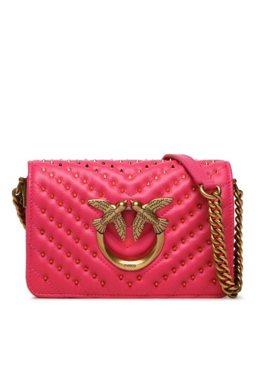 Pinko Дамска чанта Love Click Mini. PE 23 PLTT 100067 A0GQ Pink N17Q - Mera.bg