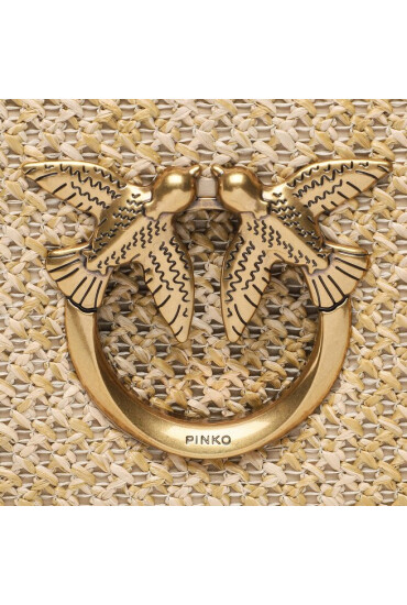 Pinko Дамска чанта Love Click Mini PE 23 PLTT 100067 A0PC Light Beig D28Q - Mera.bg