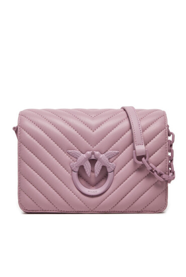 PINKO Дамска чанта Love Click Mini . PE 24 PLTT 100067 A0VM Розов - Mera.bg