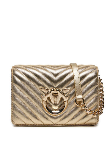 Pinko Дамска чанта Love Click Mini . PE 24 PLTT 100067 A1JE Златист - Mera.bg