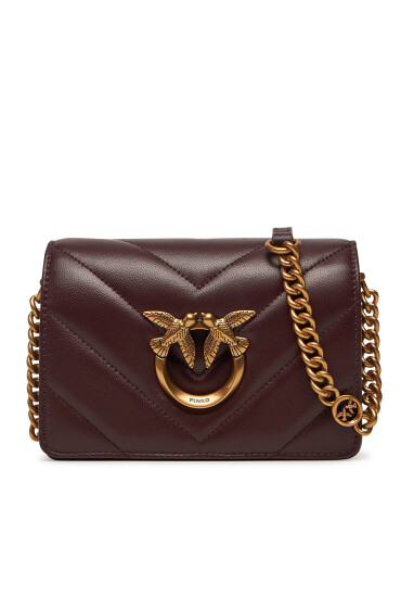 PINKO Дамска чанта Love Click Mini PE 25 PLTT 100067 A136 Виолетов - Mera.bg