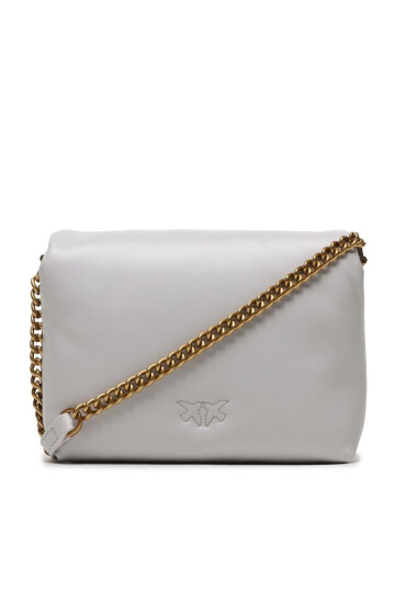 Pinko Дамска чанта Love Click Puff Baby 101584 A10F Grigio Pinguino/Block Color I30B - Mera.bg