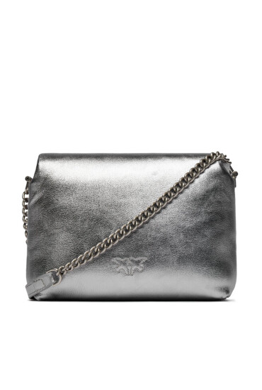 Pinko Дамска чанта Love Click Puff Baby Al 23-24 PLTT 101584 A0F8 Silver ZZFO - Mera.bg