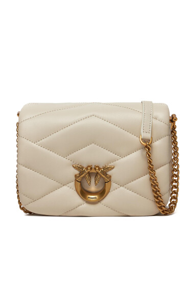 Pinko Дамска чанта Love Click Puff Baby PE 24 PLTT 101584 A1ET Бял - Mera.bg