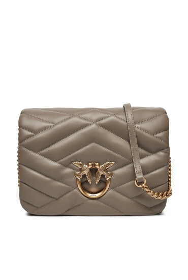 PINKO Дамска чанта Love Click Puff Classic PE 24 PLTT 101585 A1ET Бежов - Mera.bg