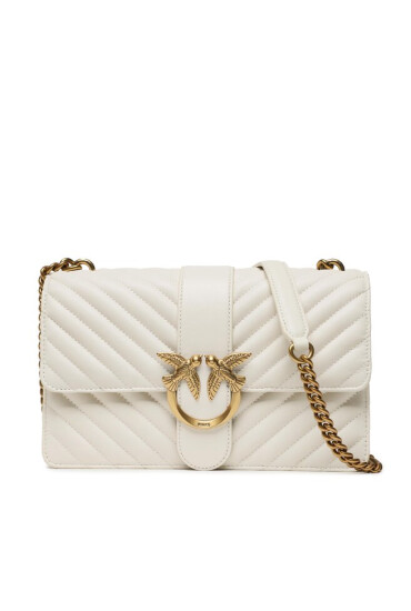 Pinko Дамска чанта Love Icon Classic Cl . PE 23 PLTT 100053 A0GK White Z14Q - Mera.bg