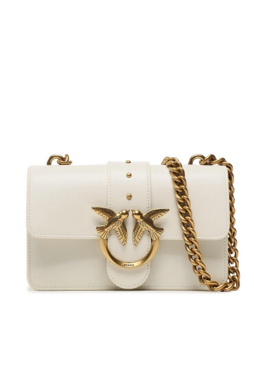 Pinko Дамска чанта Love Icon Mini C . PE 23 PLTT 100058 A0F1 Екрю - Mera.bg