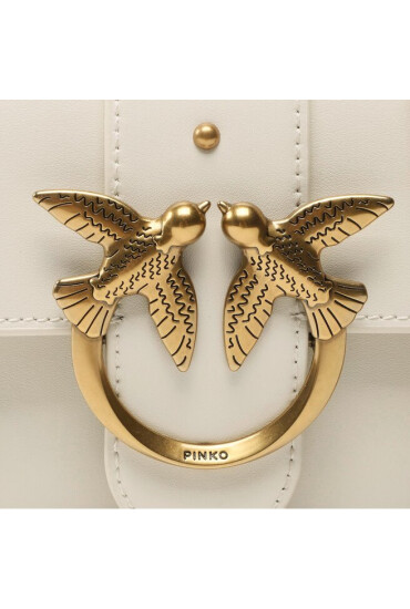 Pinko Дамска чанта Love Icon Mini C . PE 23 PLTT 100058 A0F1 Екрю - Mera.bg
