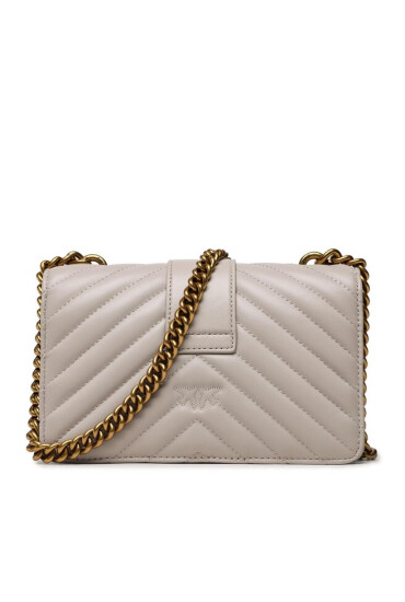 Pinko Дамска чанта Love Icon Mini Cl PE 23 PLTT 100059 A0GK Grigio Pinguino I30Q - Mera.bg