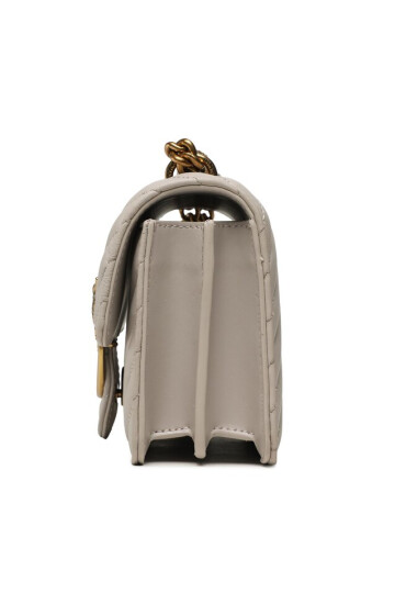 Pinko Дамска чанта Love Icon Mini Dc 100074 A0GK Grigio Pinguino/Antique Gold I30Q - Mera.bg