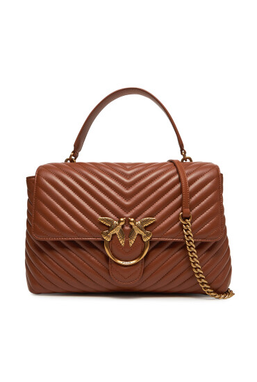 PINKO Дамска чанта Love Lady Puff Big Cl 100042 A0GK L84Q Кафяв - Mera.bg