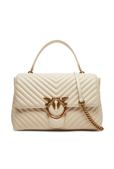 PINKO Дамска чанта Love Lady Puff Big Cl 100042 A0GK Z14Q Бял - Mera.bg