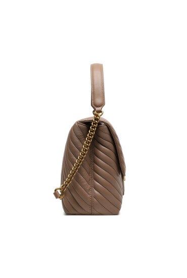 PINKO Дамска чанта Love Lady Puff Big Cl . AI 23-24 PLTT 100042 A0GK Бежов - Mera.bg