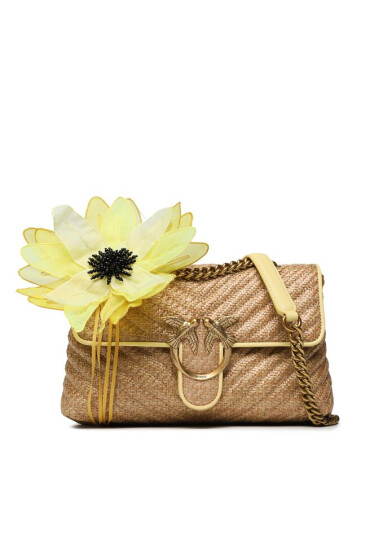 Pinko Дамска чанта Love Lady Puff Classic Cl PE 23 PLTT 100043 A0OT Yellow C20Q - Mera.bg
