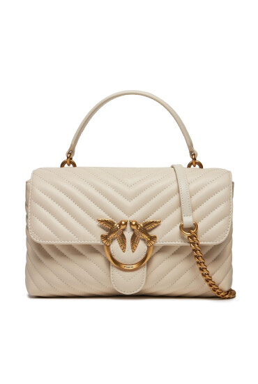 PINKO Дамска чанта Love Lady Puff Classic Cl . PE 24 PLTT 100043 A0GK Екрю - Mera.bg