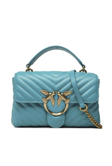 Pinko Дамска чанта Love Lady Puff Mini Cl 100044 A0GK Turchese/Antique U25Q - Mera.bg