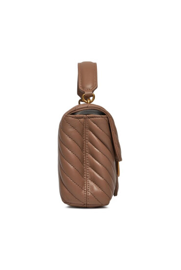 PINKO Дамска чанта Love Lady Puff Mini Cl AI 23-24 PLTT 100044 A0GK Кафяв - Mera.bg