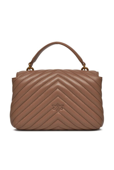 PINKO Дамска чанта Love Lady Puff Mini Cl AI 23-24 PLTT 100044 A0GK Кафяв - Mera.bg