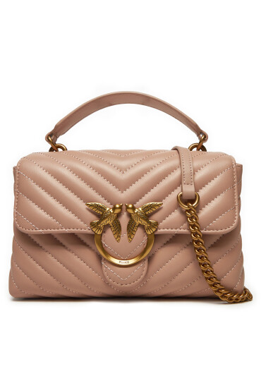 PINKO Дамска чанта Love Lady Puff Mini Cl PE 22 PLTT 100044 A0GK Розов - Mera.bg