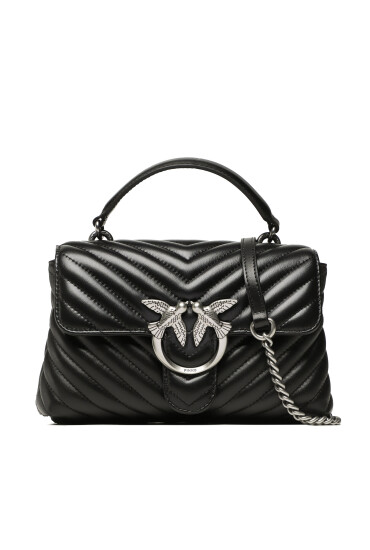 PINKO Дамска чанта Love Lady Puff Mini Cl PE 23 PLTT 100044 A0GK Черен - Mera.bg