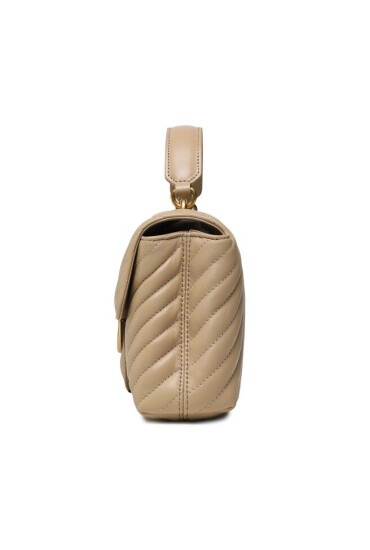 PINKO Дамска чанта Love Lady Puff Mini Cl PE 23 PLTT 100044 A0GK Бежов - Mera.bg