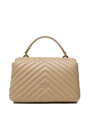 PINKO Дамска чанта Love Lady Puff Mini Cl PE 23 PLTT 100044 A0GK Бежов - Mera.bg